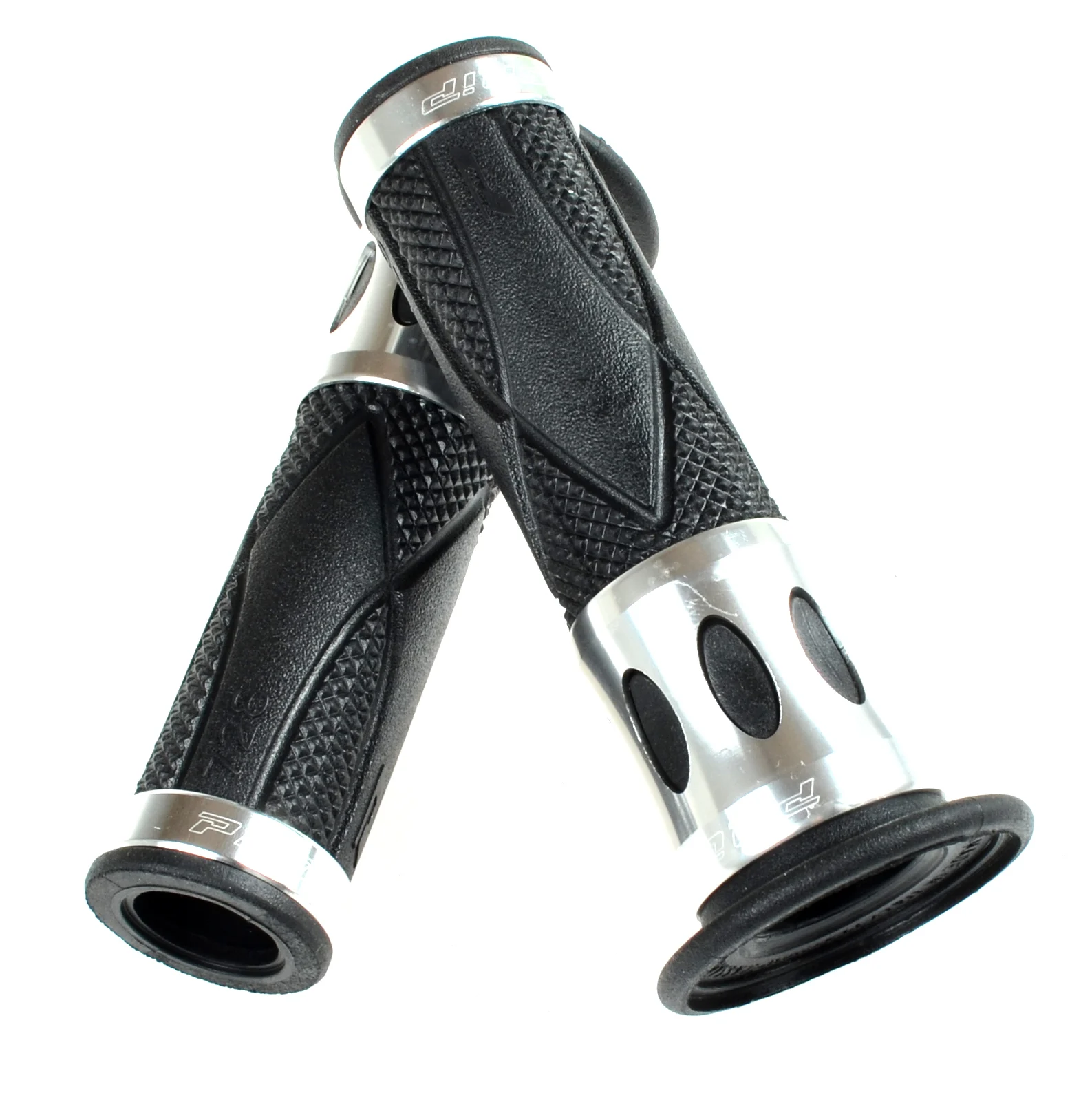Guma manetki Progrip 728 road aluminium srebrna kpl. — ujęcie 1