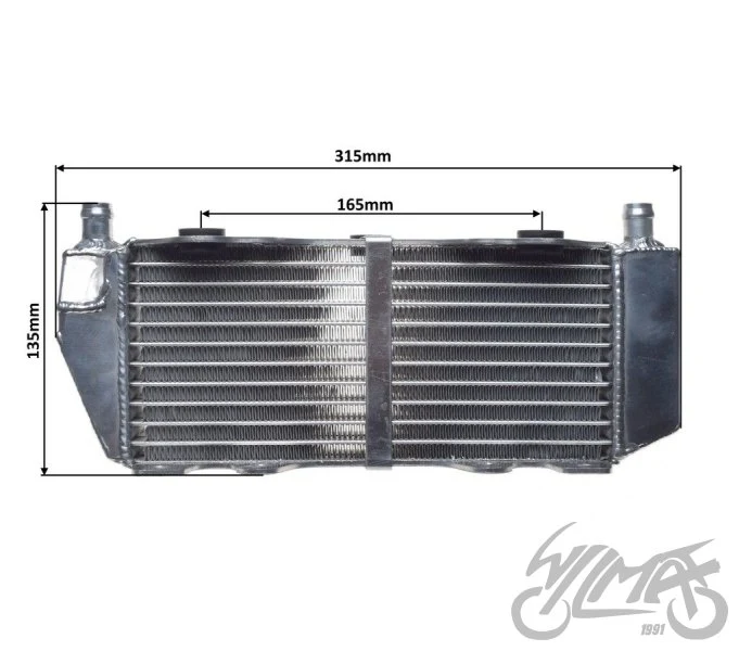 Chłodnica cieczy do Yamahy YZ 250 1996–2001 — ujęcie 2