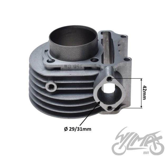 Cylinder 57,40 GY6 EURO 4 4T komplet — ujęcie 3