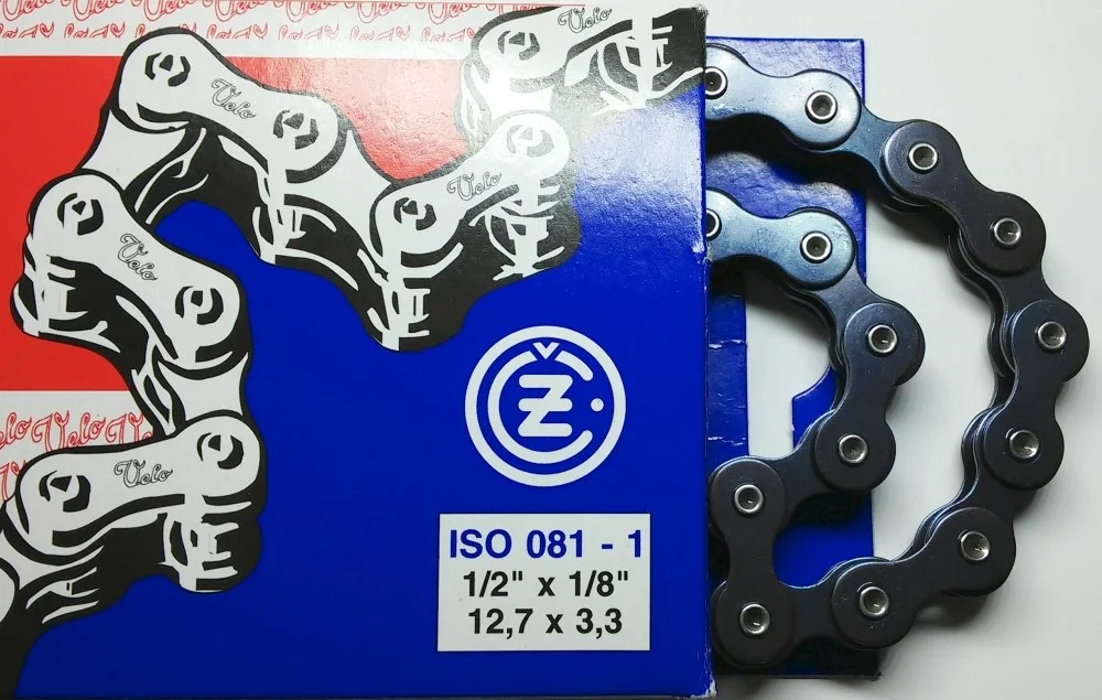 Łańcuch rowerowy 1/2 × 1/8 112 ogniw Favorit (czeski)