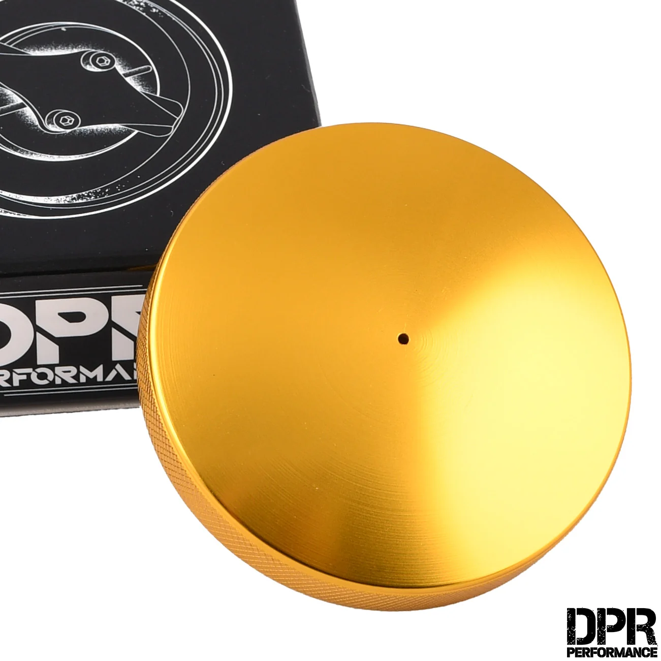 Korek zbiornika paliwa Simson aluminium CNC V1 złoty DPR Performance — ujęcie 1