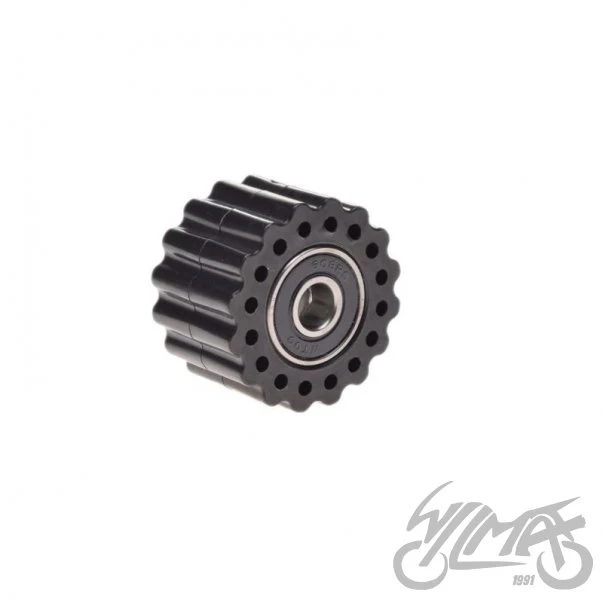 Rolka prowadząca łańcucha 38 mm — otwór 8 mm, czarna, AW56774 — ujęcie 1