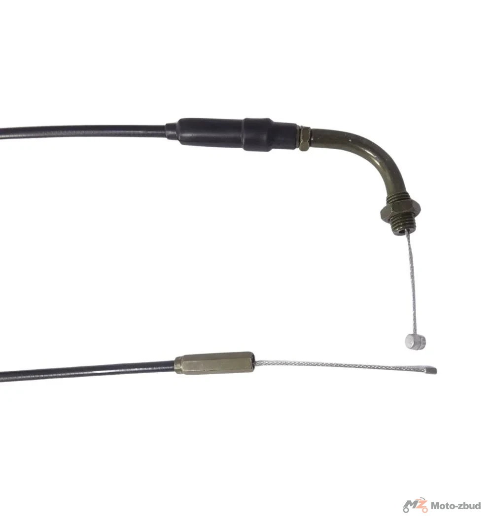 Junak XRAY50 linka gazu "2T" (wkręcana) (z fajką) (dł.pancerza 100 cm)
