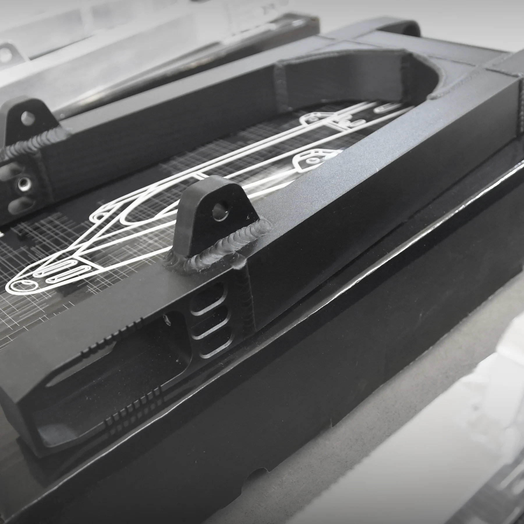 Wahacz Simson S51 aluminium CNC czarny mat kpl. DPR Performance — ujęcie 10