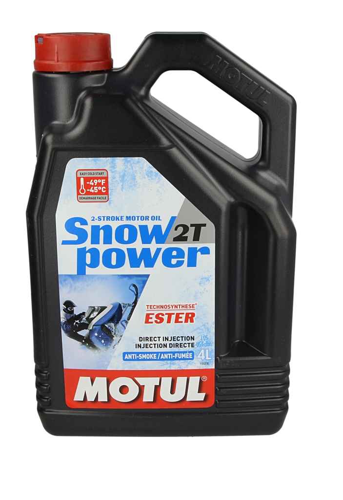 Olej MOTUL snowpower 2T 4 l MOTUL 105888 — ujęcie 3