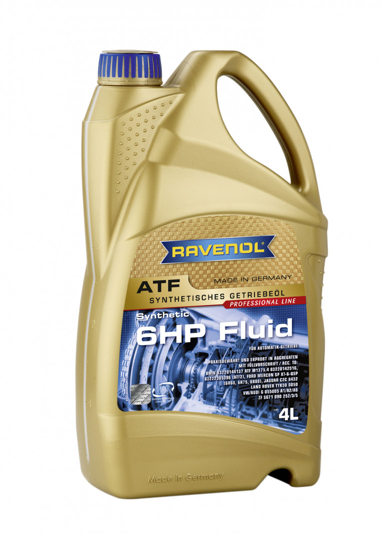 Olej RAVENOL ATF do automatycznych skrzyń biegów ZF 6HP Fluid 4 l — ujęcie 2