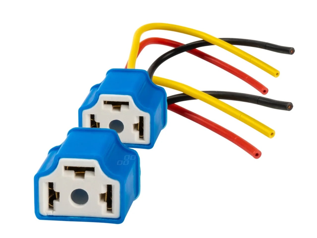 Złącze elektryczne / gniazdo do żarówki H4 proste (ceramiczne) 2szt. — ujęcie 3