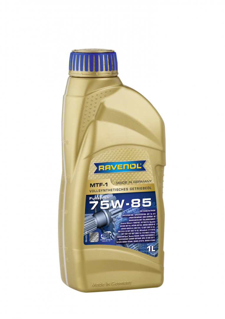 Olej przekładniowy 75W-85 GL-5, GL-4 MB235.7 1 l RAVENOL 1221102-001-01-999 — ujęcie 2