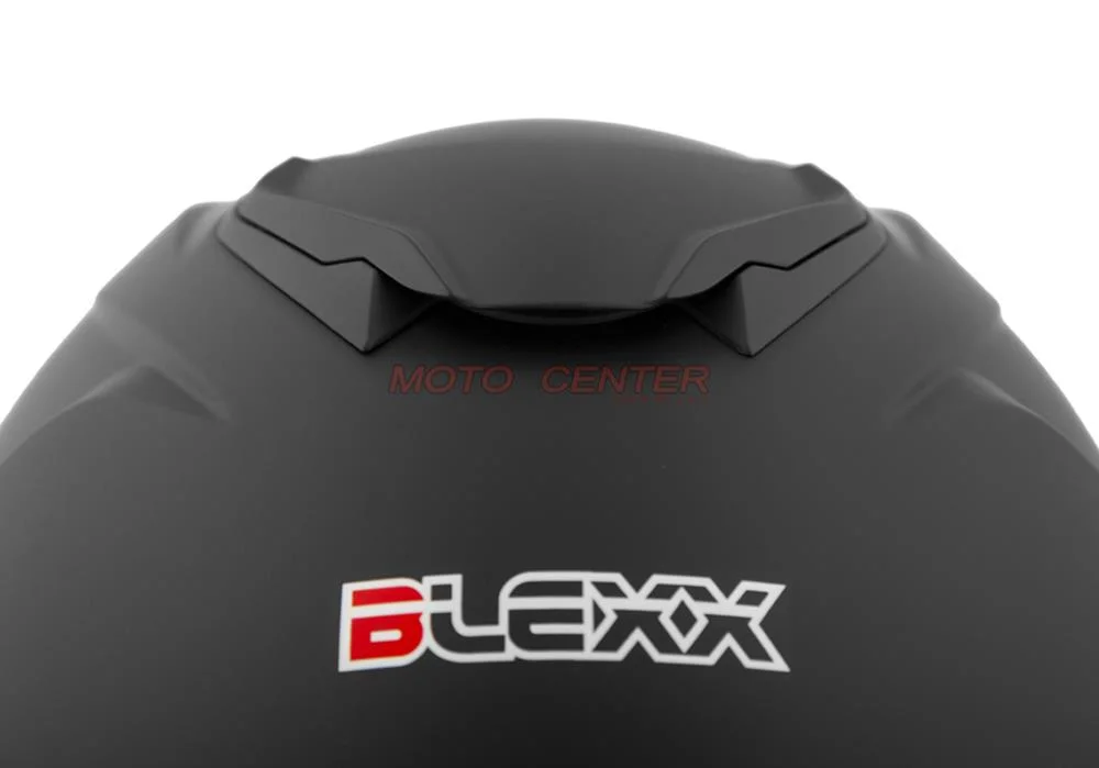 Kask motocyklowy otwarty z blendą BLEXX OF-835 czarny mat XS Homologacja ECE R22.06 — ujęcie 5