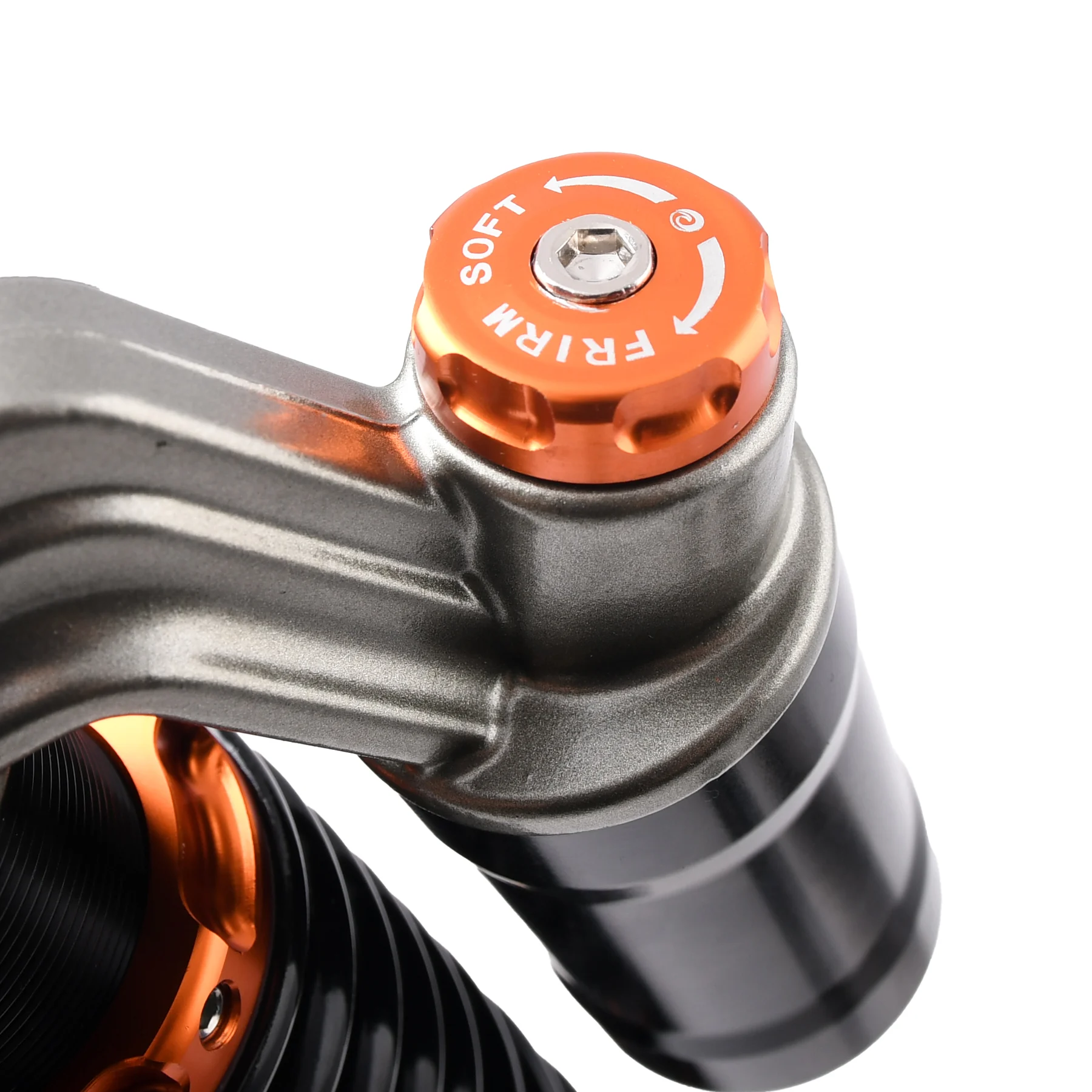 Amortyzatory Simson tył 360 mm gazowe czarno pomarańczowe titanium version 2025 kpl. DPR Performance — ujęcie 2