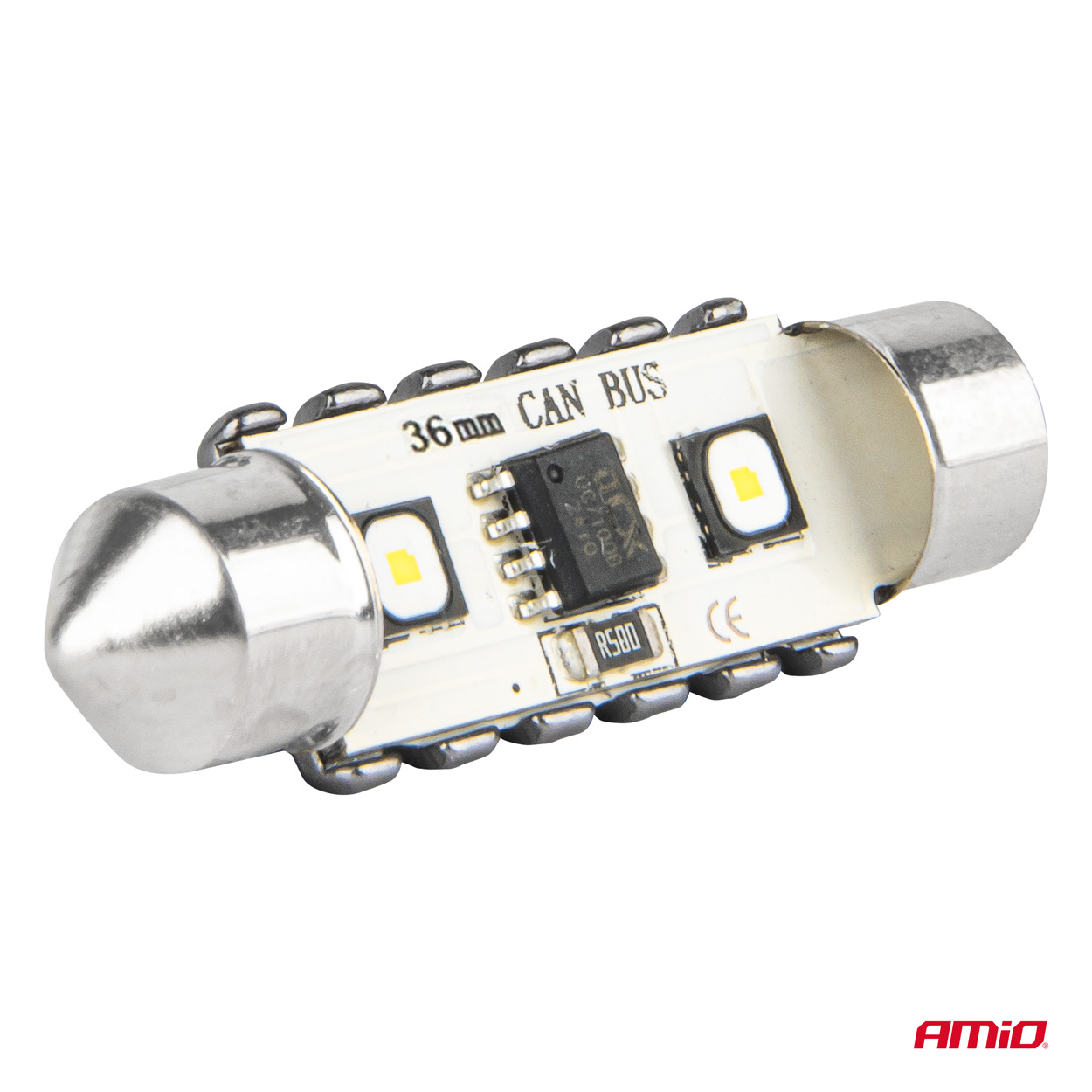 Żarówki LED CANBUS Festoon C5W 2SMD 3838 36 mm White 12 V 24 V — ujęcie 4
