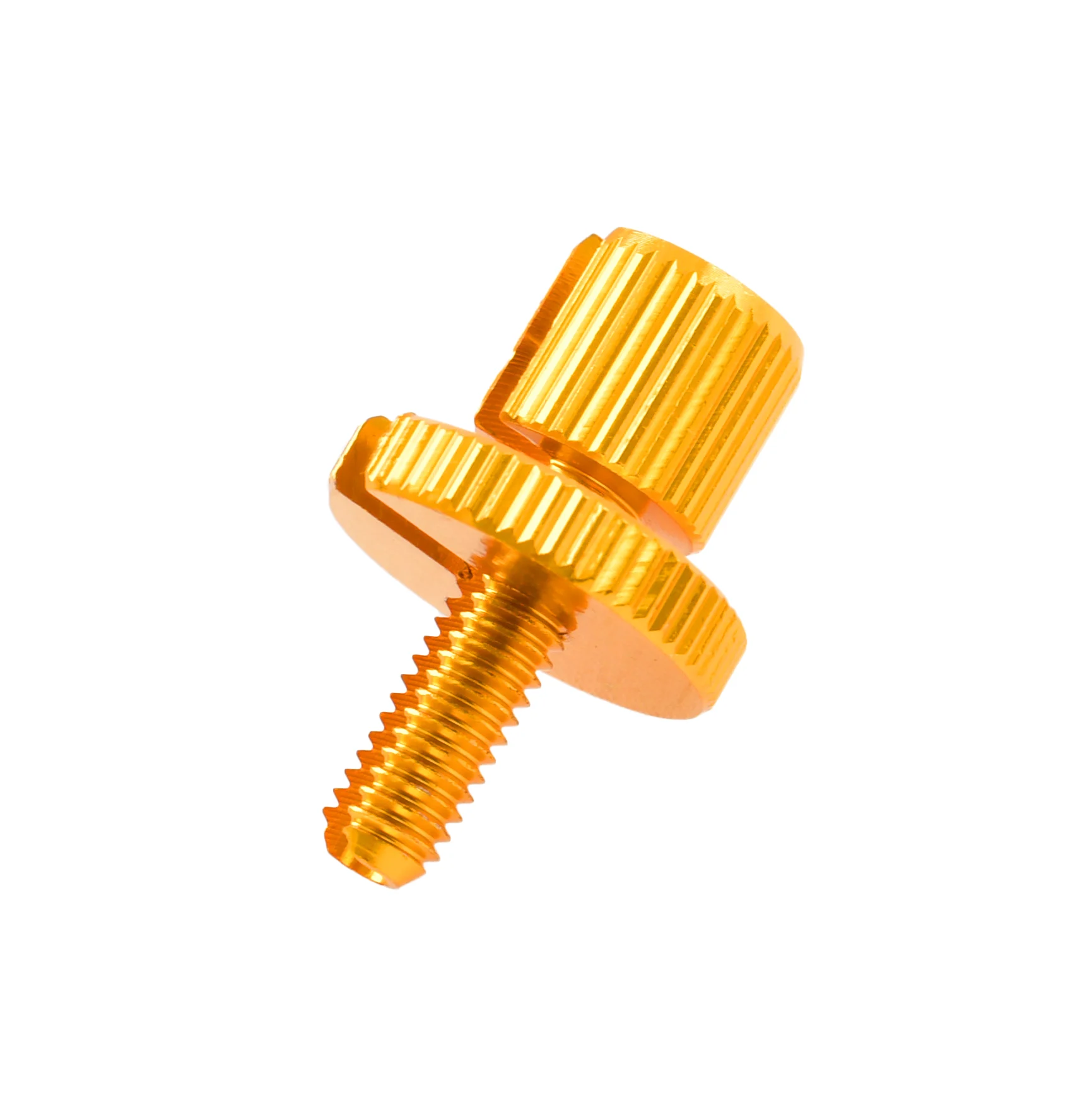 Napinacz linki M6 20 mm aluminium CNC złoty Racing Force — ujęcie 1