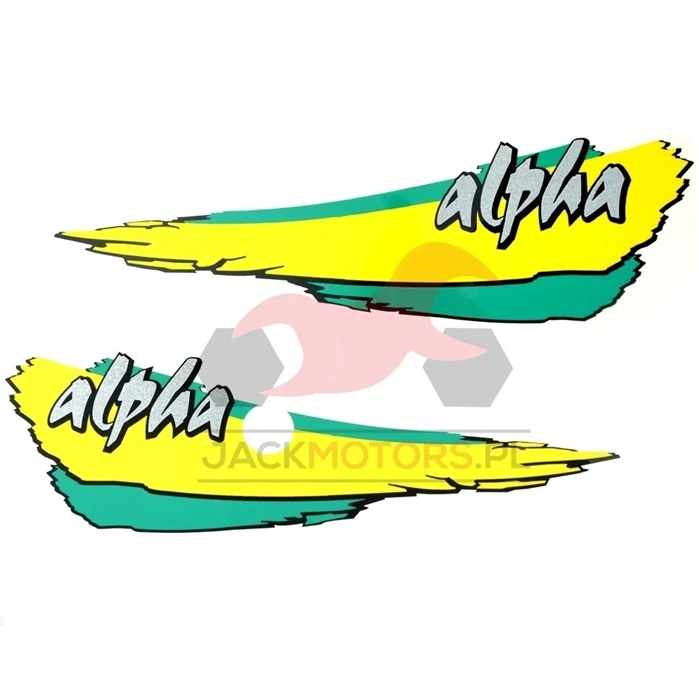 Naklejka Simson alpha kpl. ORG