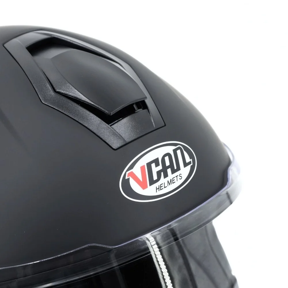 Kask VCAN model H586 Black Matt bez szczęki czarny mat XL — ujęcie 2
