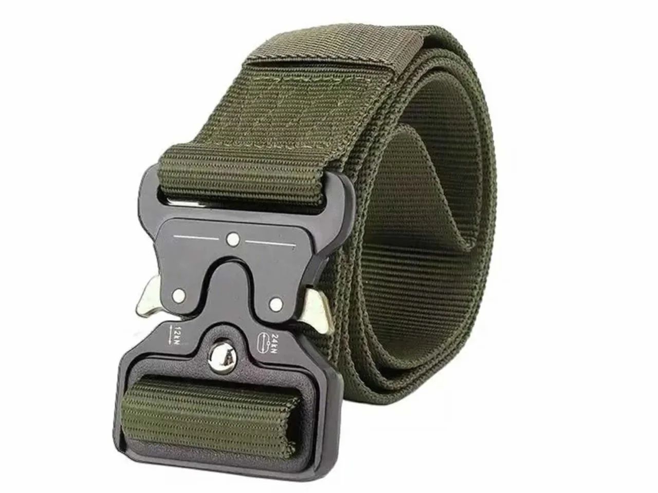 Pas taktyczny SURVIVAL 130 cm zielony