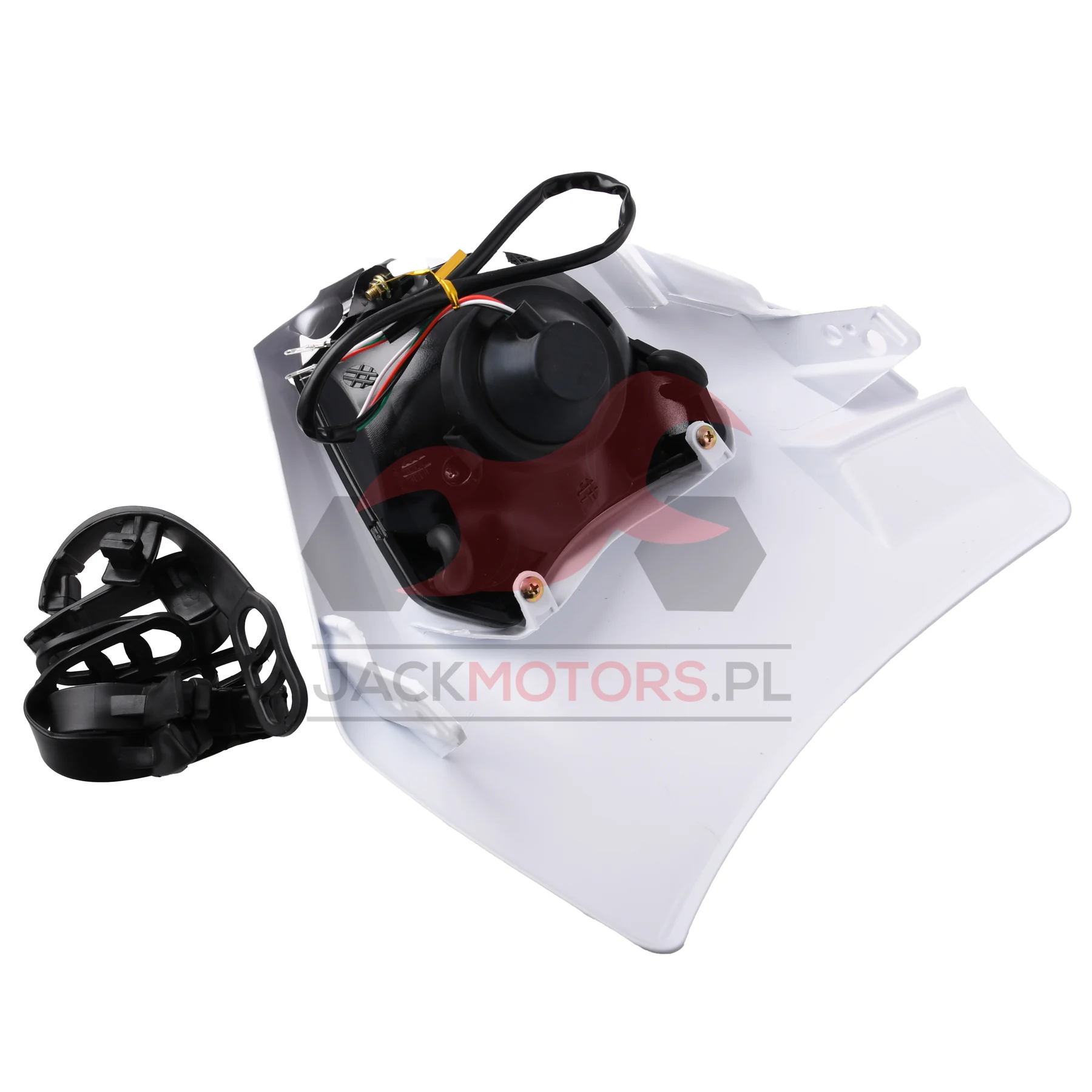 Owiewka uniwersalna Racing Force enduro LED V2 biała — ujęcie 2