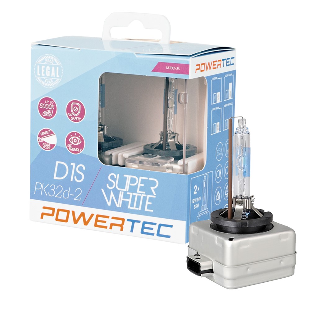 Żarówka xenon D1S 35W/5000K/S. White, 2 szt. M-Tech PTZSWD1S-DUO — ujęcie 4