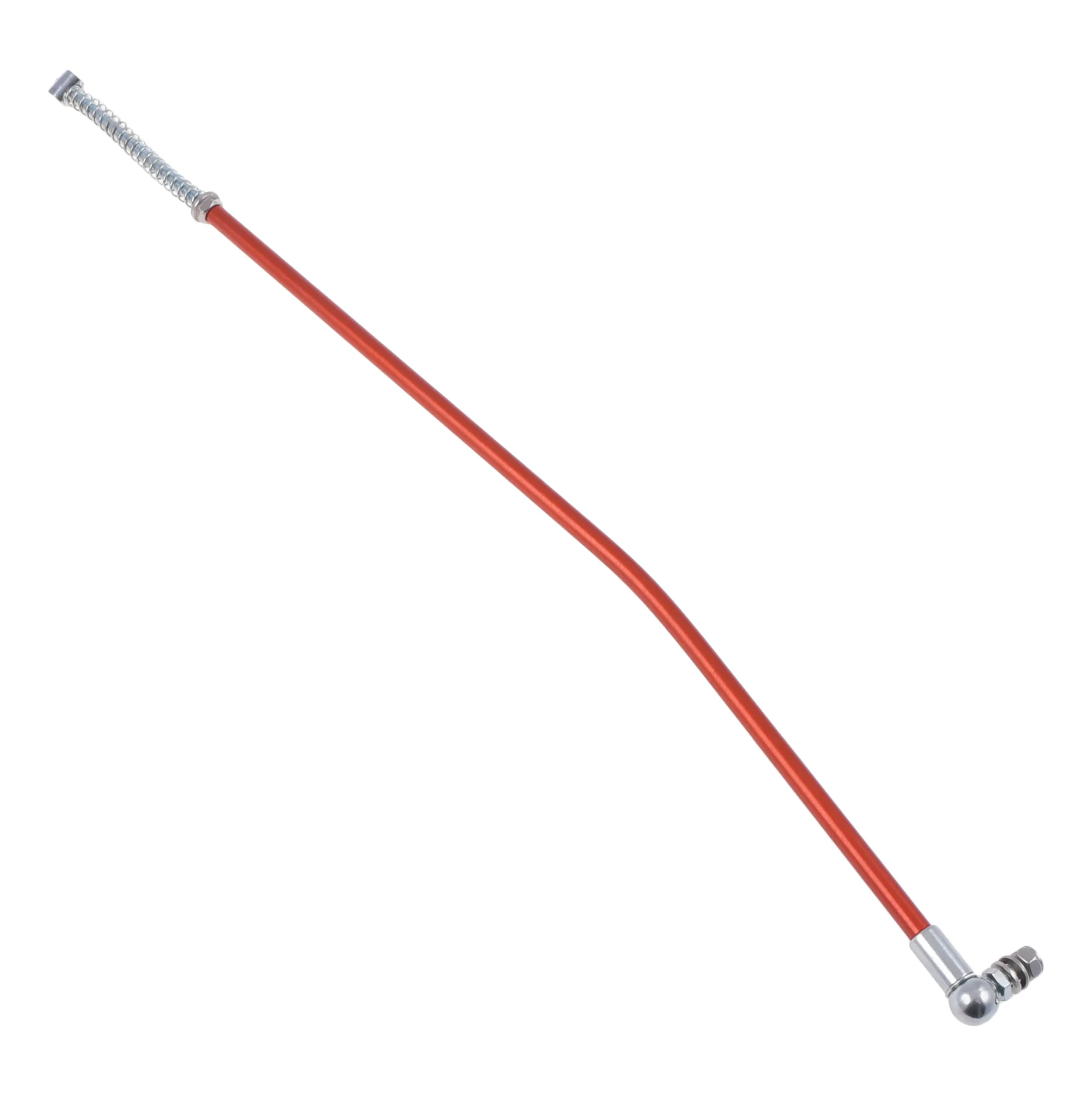 Pręt cięgno hamulca tył Simson 485 mm czerwony CNC racing JMP — ujęcie 2