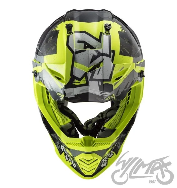 Kask LS2 MX437 Fast II Mini crusher bl.H-V-06 S — ujęcie 2