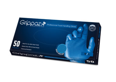 Rękawice ochronne Grippaz 50 szt. 10 g XL niebieskie mocne HART 306XL