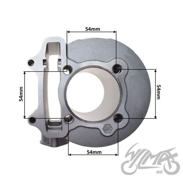 Cylinder 58,50 GY6 4T tuning — ZV0024C — ujęcie 2