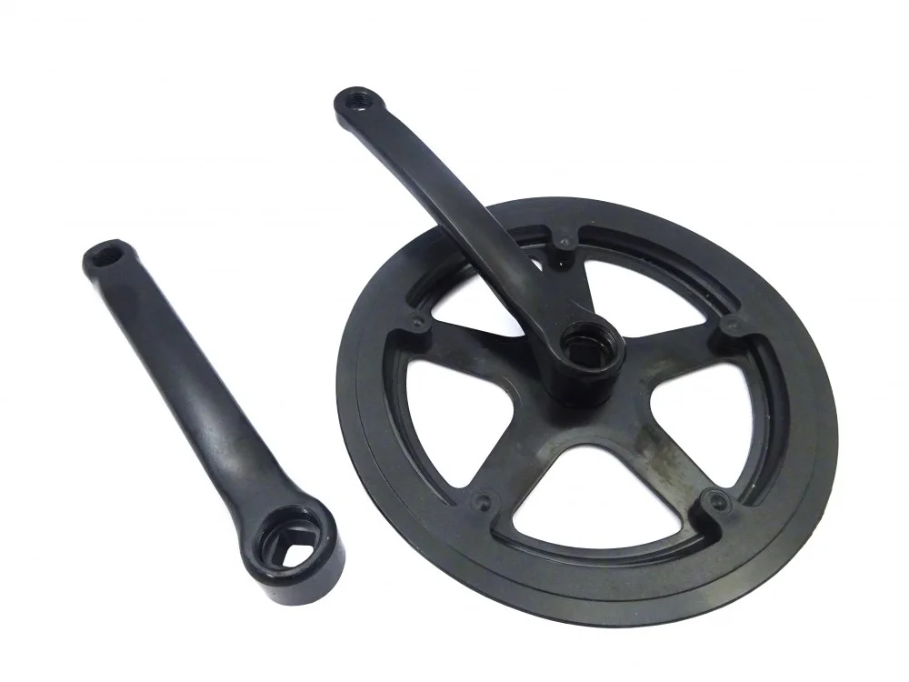Mechanizm korbowy Z44 stalowy czarny z osłoną
