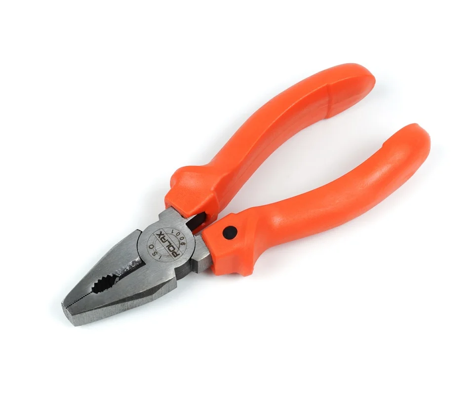 Kombinerki szczypce uniwersalne uchwyty plastikowe Cr-V 160 mm — ujęcie 2