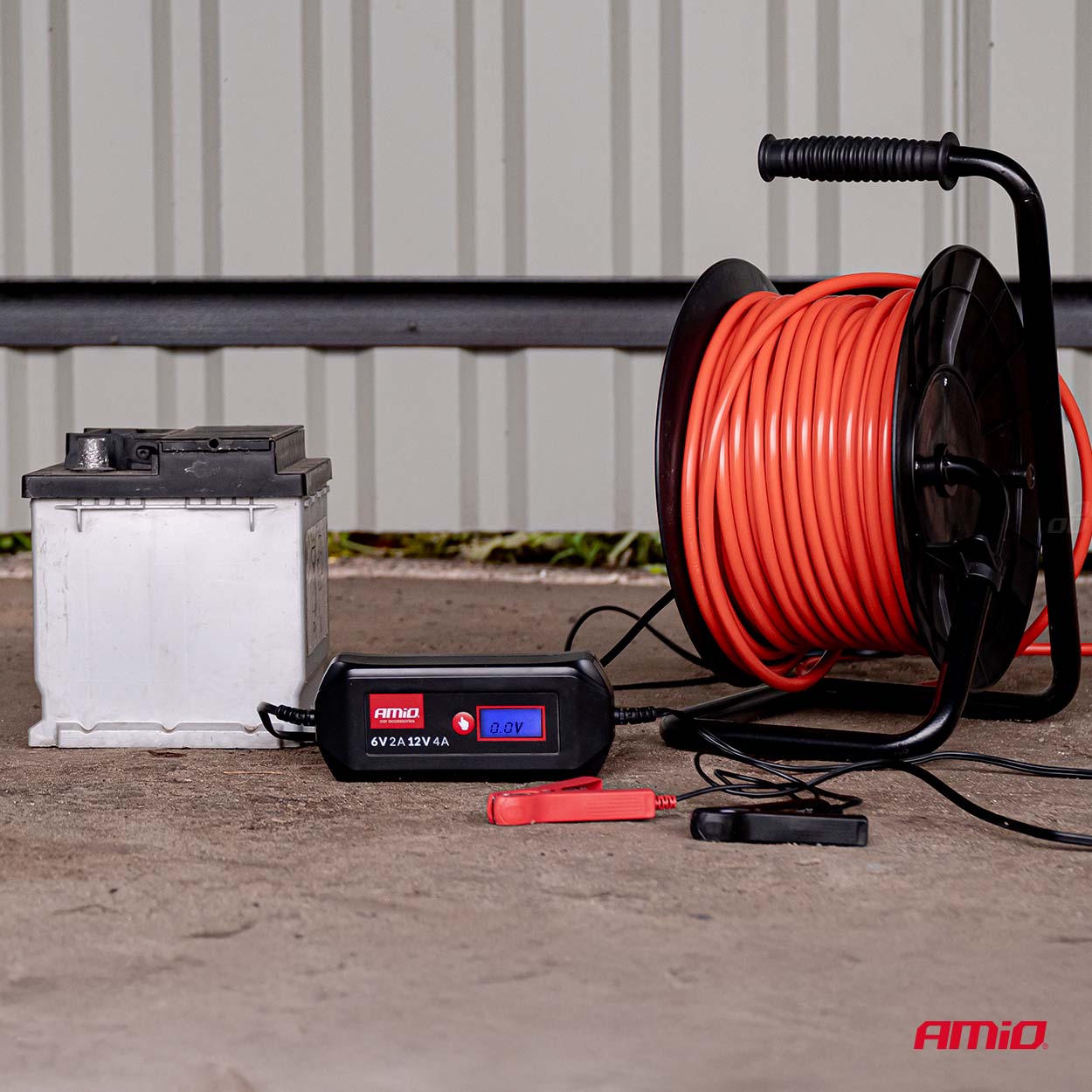 Prostownik cyfrowy STD GEL AGM WET MAX 4A 6 V 12 V — ujęcie 2