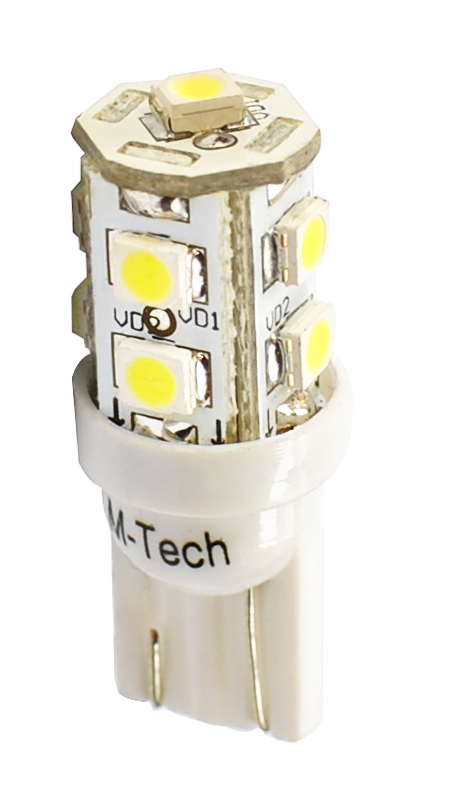 Żarówka LED W5W 0,9W12V 9SMD3528, 2 szt. M-Tech LB018W — ujęcie 2