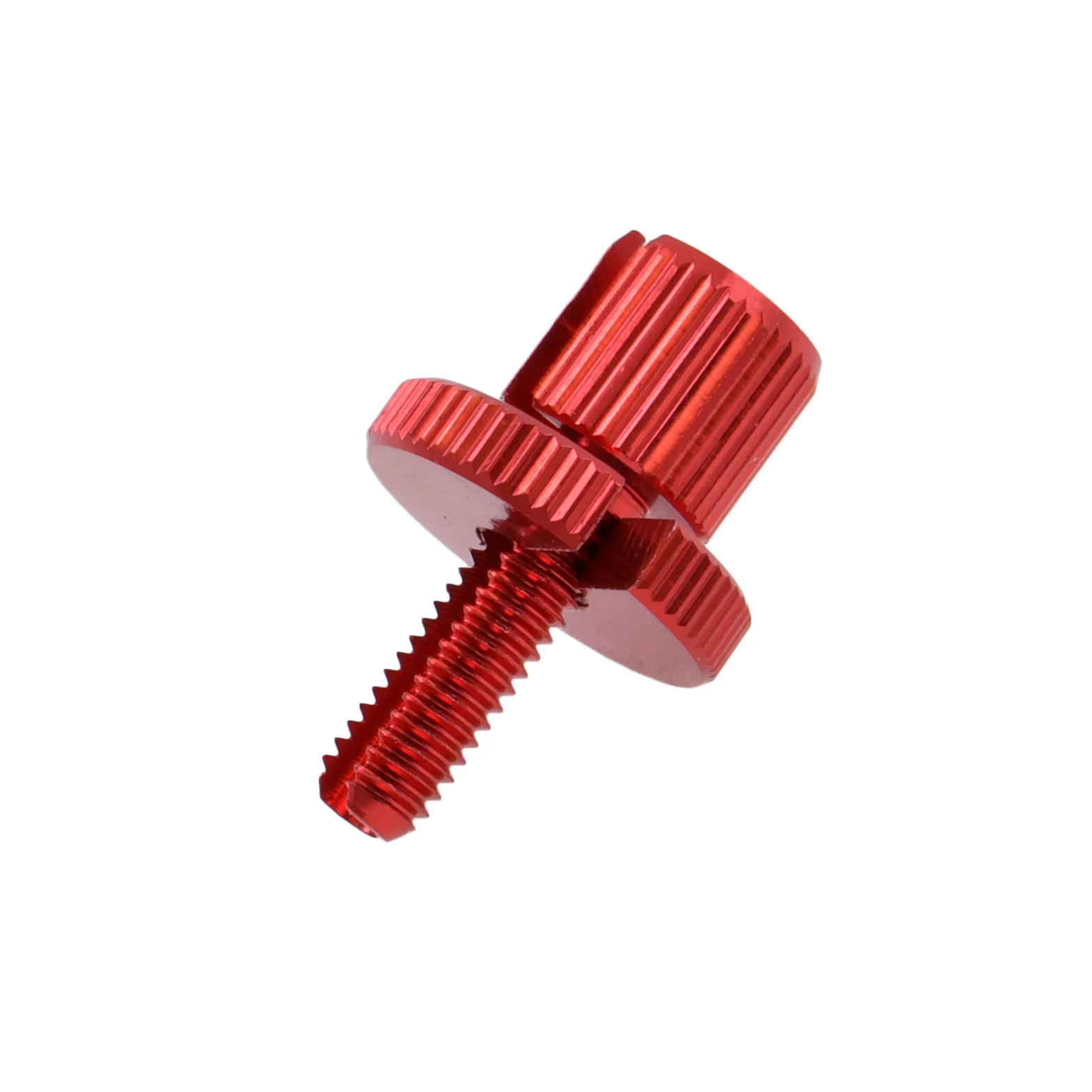 Napinacz linki M6 20 mm aluminium CNC czerwony Racing Force — ujęcie 1