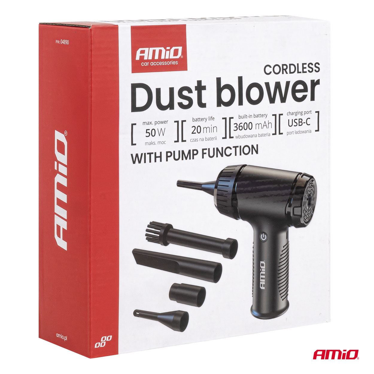 Dmuchawa do kurzu bezprzewodowa 50 W — ujęcie 7