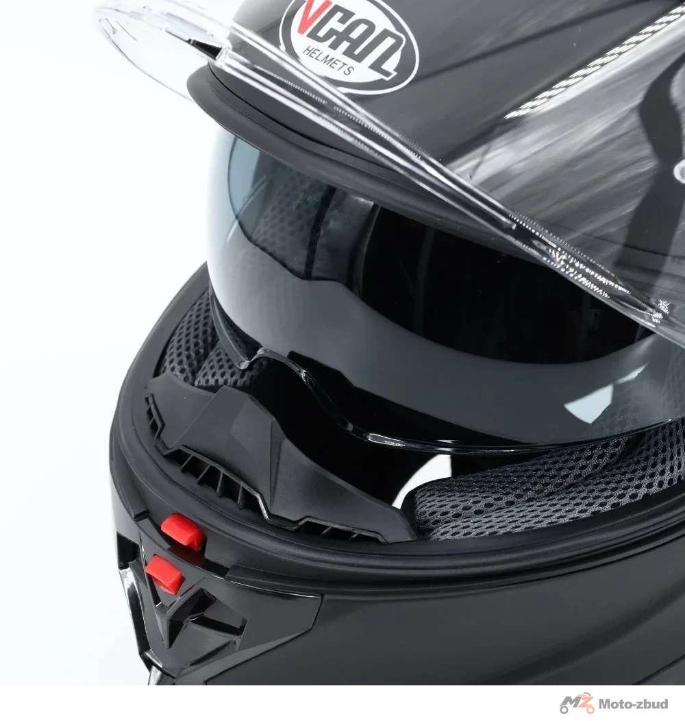 Kask VCAN model H153 Black Matt integralny czarny mat XL — ujęcie 3