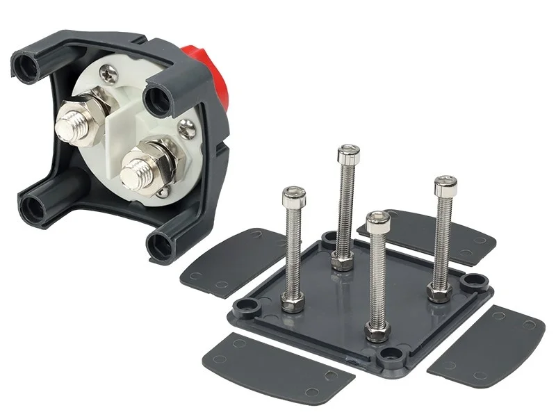 Główny wyłącznik prądu / hebel 12-48V max 275A # 3 funkcje — ujęcie 5