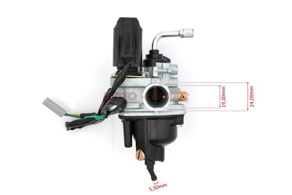 Gaźnik 2T 12 mm 50 cm³, PHVA skuter Piaggio Zip, Gilera Runner (ssanie automatyczne) — ujęcie 4