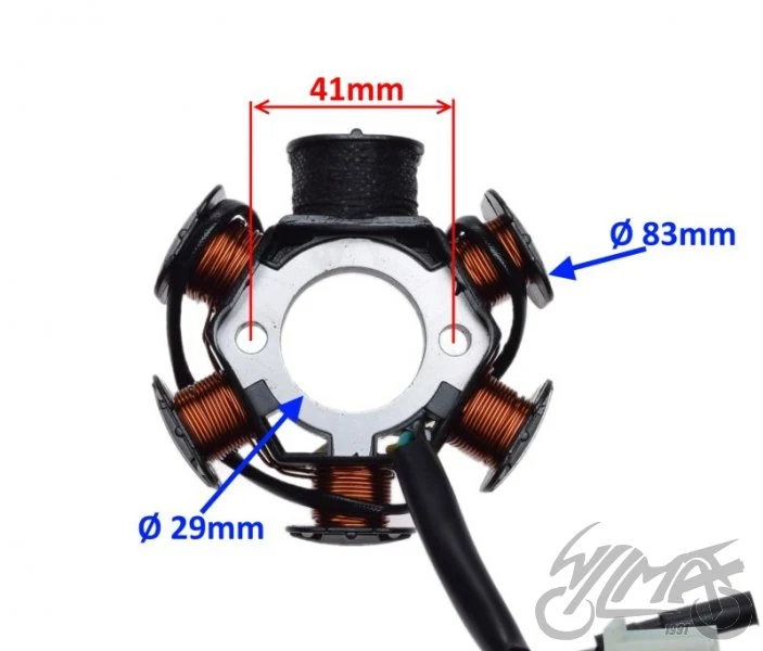 Stator 6 cewek do SYM Mio 50 — ujęcie 2