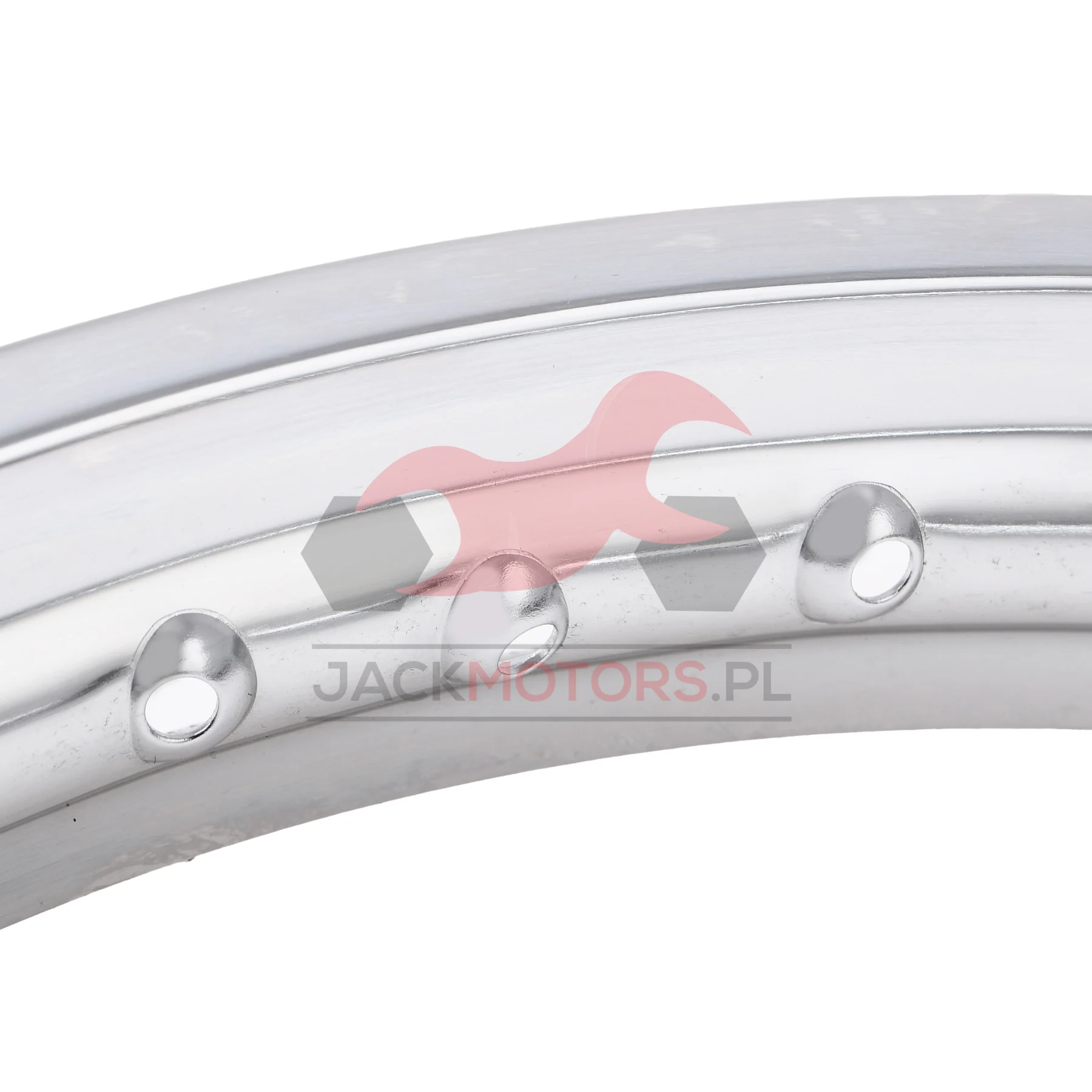 Obręcz koła Jawa 50 16" stalowa chrom zaplot ORG DPR Classic — ujęcie 7