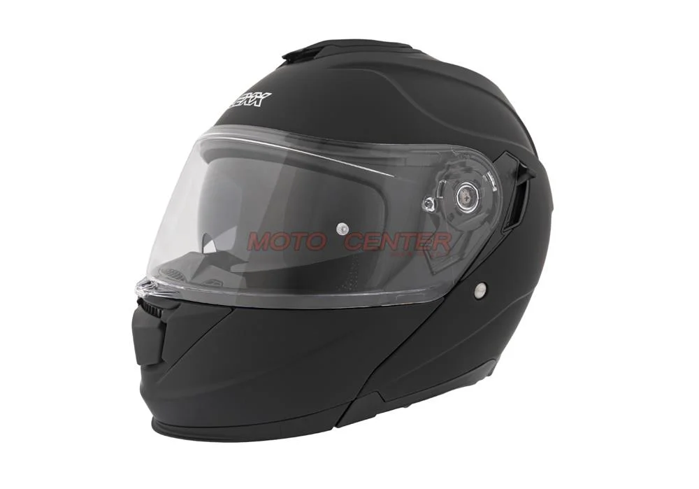 Kask motocyklowy szczękowy BLEXX FF935 czarny mat M ECER22.06 — ujęcie 1