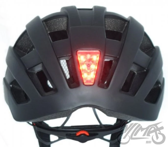 Kask rowerowy Awina by MOON urban L czarny mat — KS10-2 — ujęcie 3