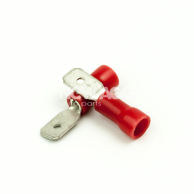 Wtyk 4,8/2,5 mm² czerwony (10 szt.) NEW AGE 083 — ujęcie 2