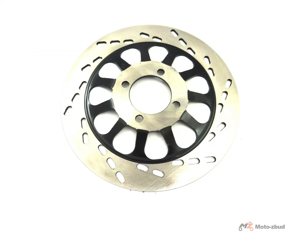 Junak 902 tarcza (H220) hamulca hydraulicznego przód (moc.4 śruby) (wew.50 mm) "prosta"