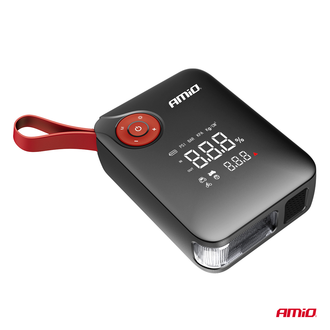 Urządzenie rozruchowe 4w1 booster powerbank kompresor latarka LED 12 V 7,2 Ah 600A PRO — ujęcie 8