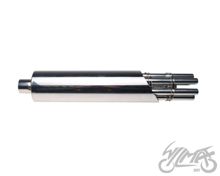 Tłumik uniwersalny minigun chrom — ujęcie 2