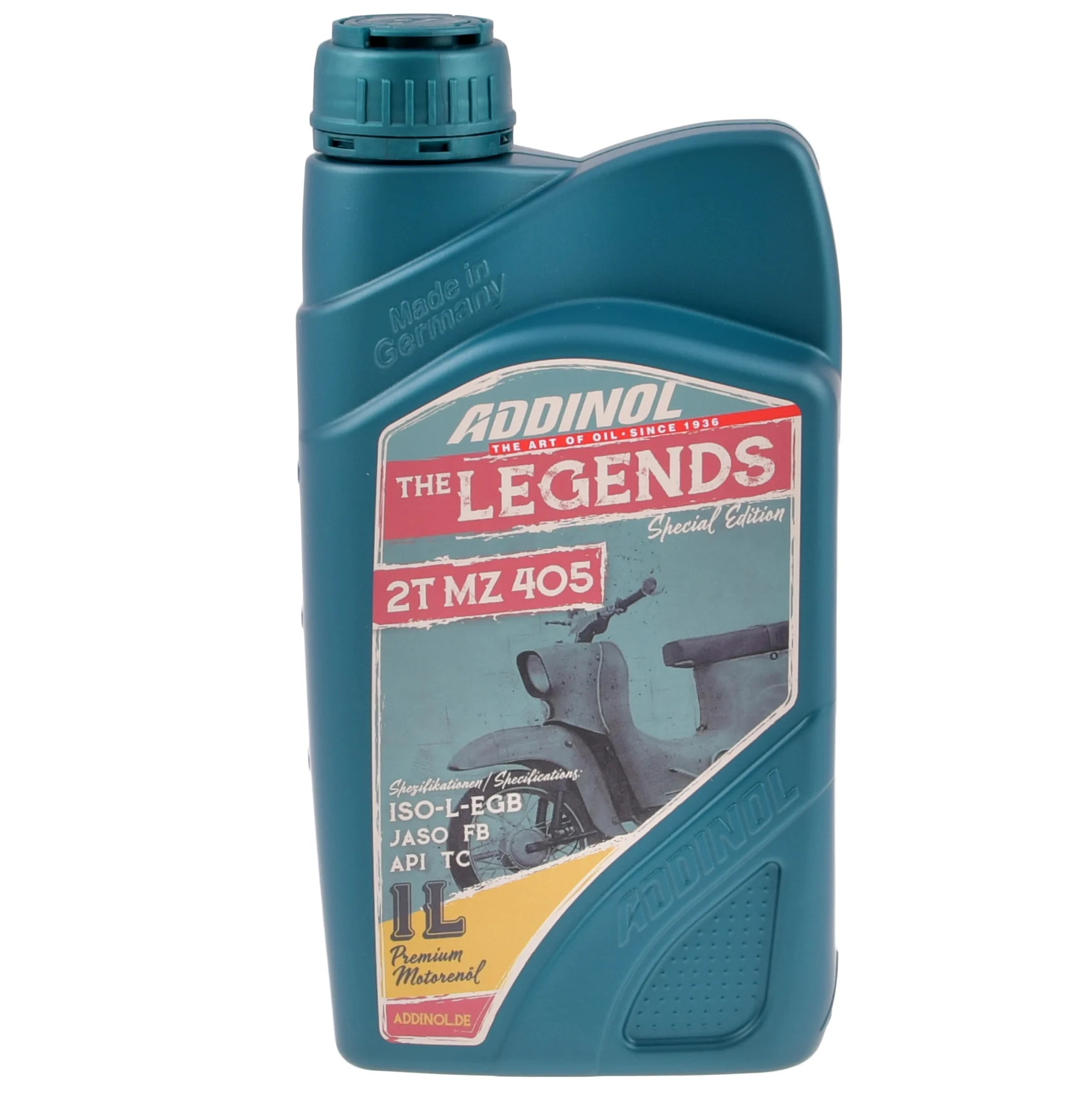 Olej silnikowy Addinol MZ405 legends 2T 1 l — ujęcie 1
