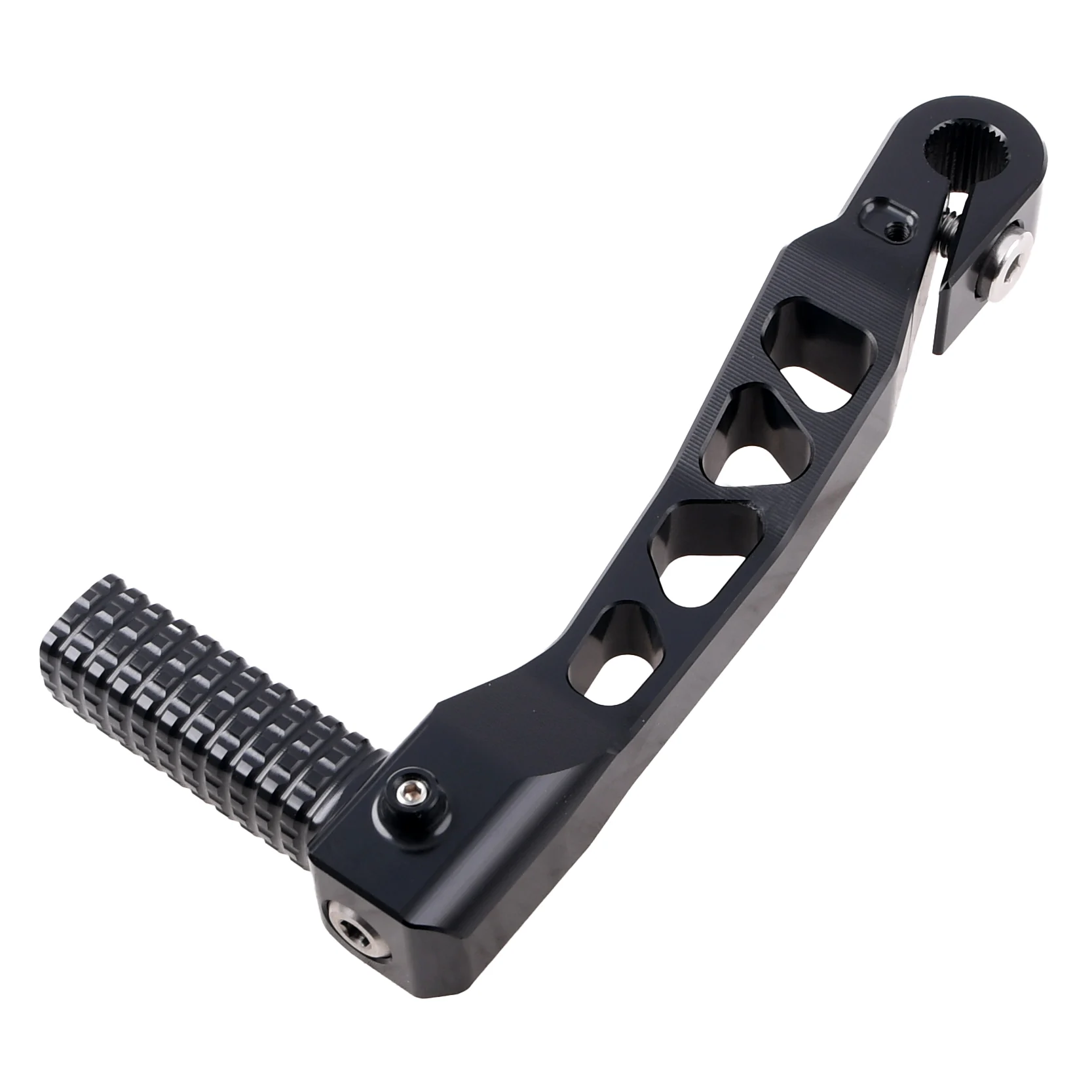 Dźwignia startera Simson S51 czarna aluminium CNC Zap Technix — ujęcie 1