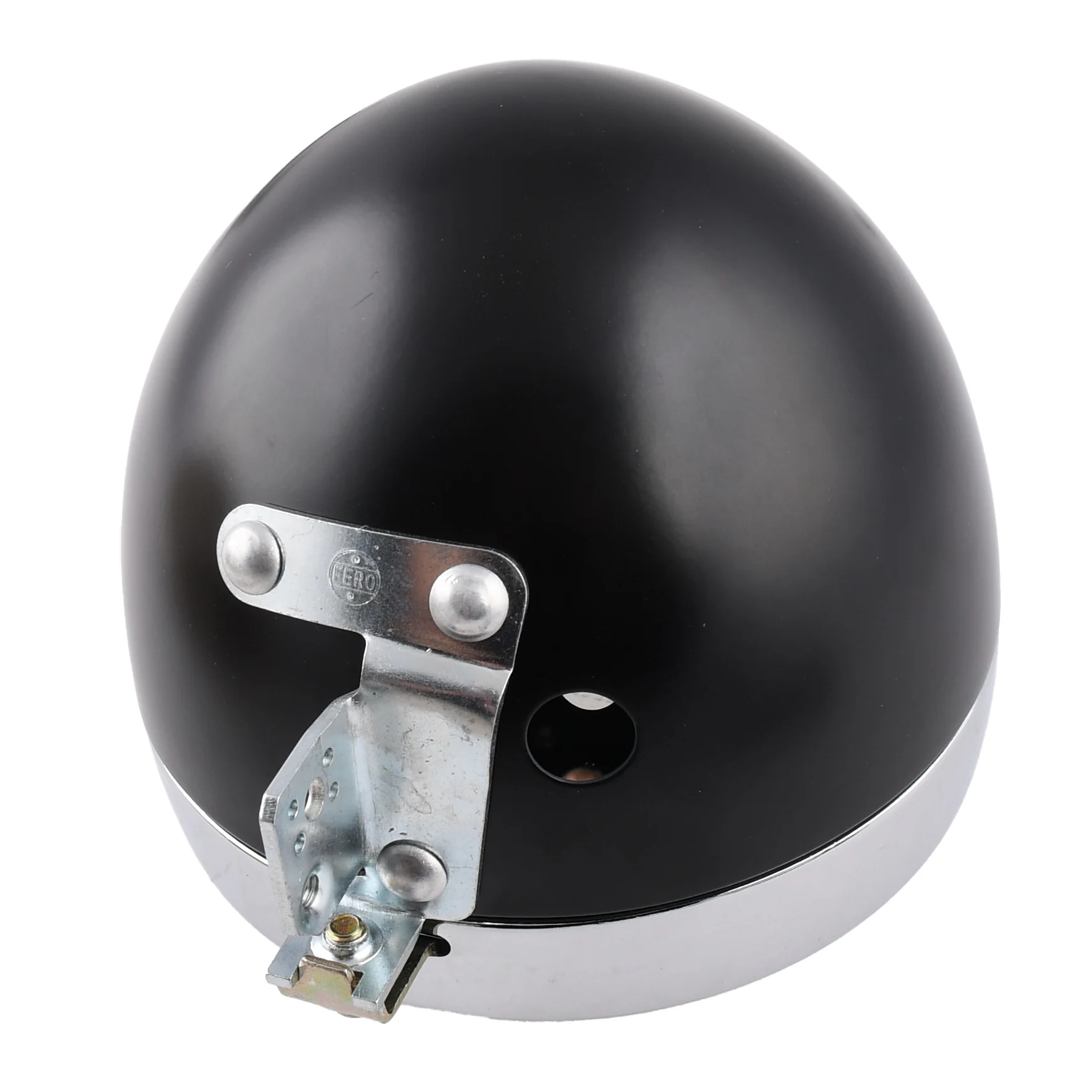 Lampa reflektor przód Simson S50 S51 HS1 czarny + chrom kpl. MZA — ujęcie 2