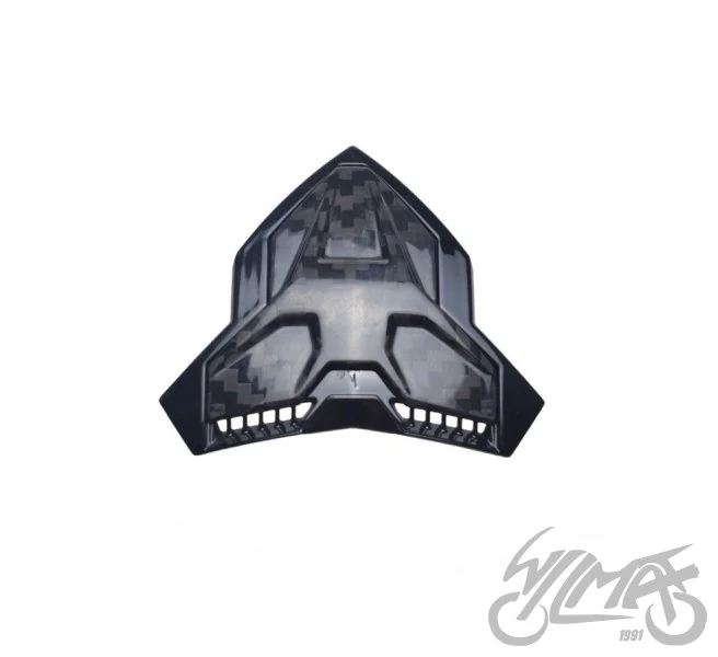 Wlot powietrza górny LS2 FF910 Solid gloss Black — ujęcie 2