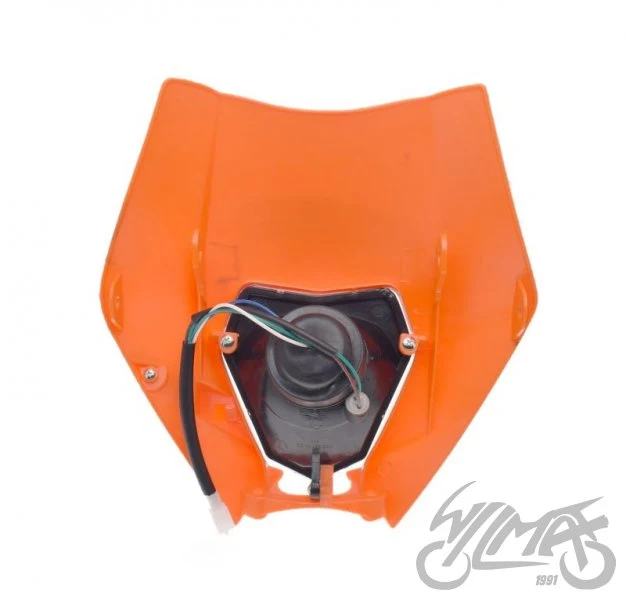 Pomarańczowa owiewka z reflektorem BA20D do KTM 390 Duke — AW2353 — ujęcie 3