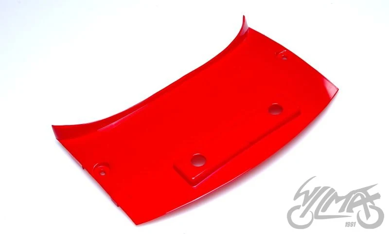 Łącznik plastiku pod siedzenie 125 GY6 4T czerwony — ujęcie 2