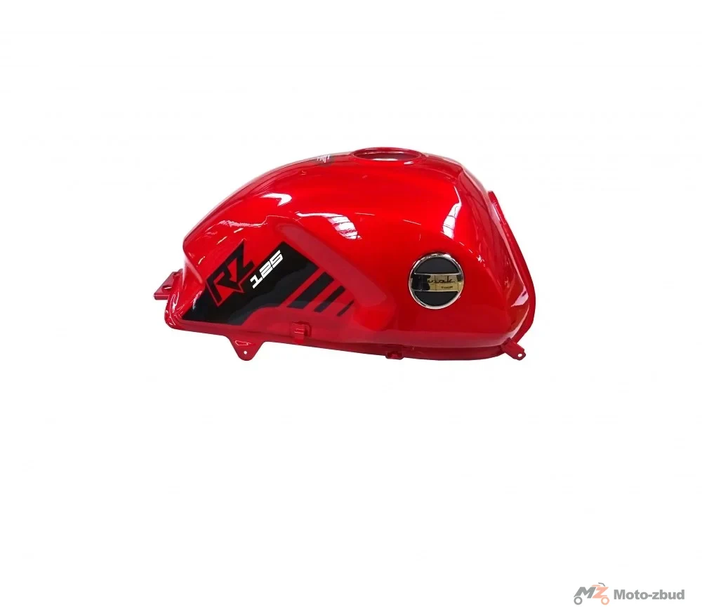 Junak RZ125 zbiornik paliwa bordowo-czarny (pompa Mikuni) (Euro IV) — ujęcie 1