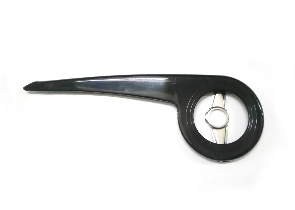 Osłona łańcucha alicja Z38 510 mm czarna z uchwytami